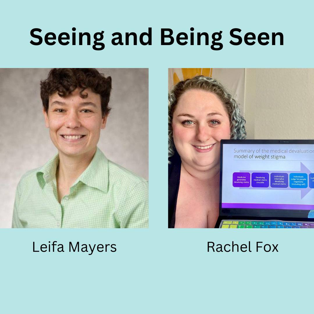 Seeing and being seen faculty photos